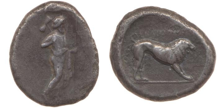 реверс Hecatomnus of Caria Mylasa Konuk 1998 B7