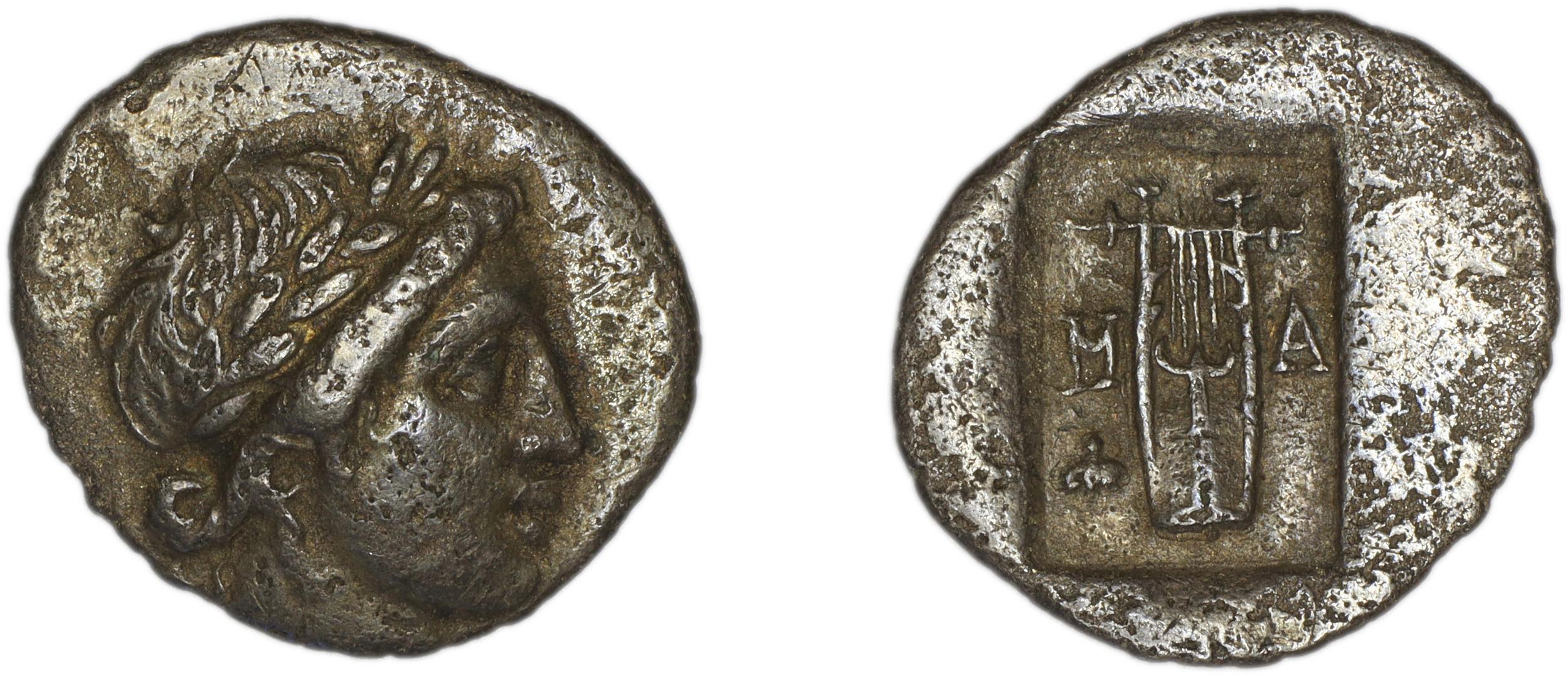 Lycian League Masicytes Troxell 1982 4.98, аверс, bm