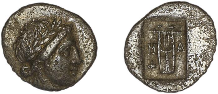 Lycian League Masicytes Troxell 1982 4.98, реверс, bm