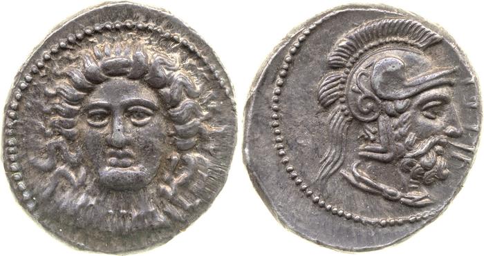 Tarkumuwa, satrap of Cilicia Tarsus Moysey 1986 Issue 4, реверс, bm