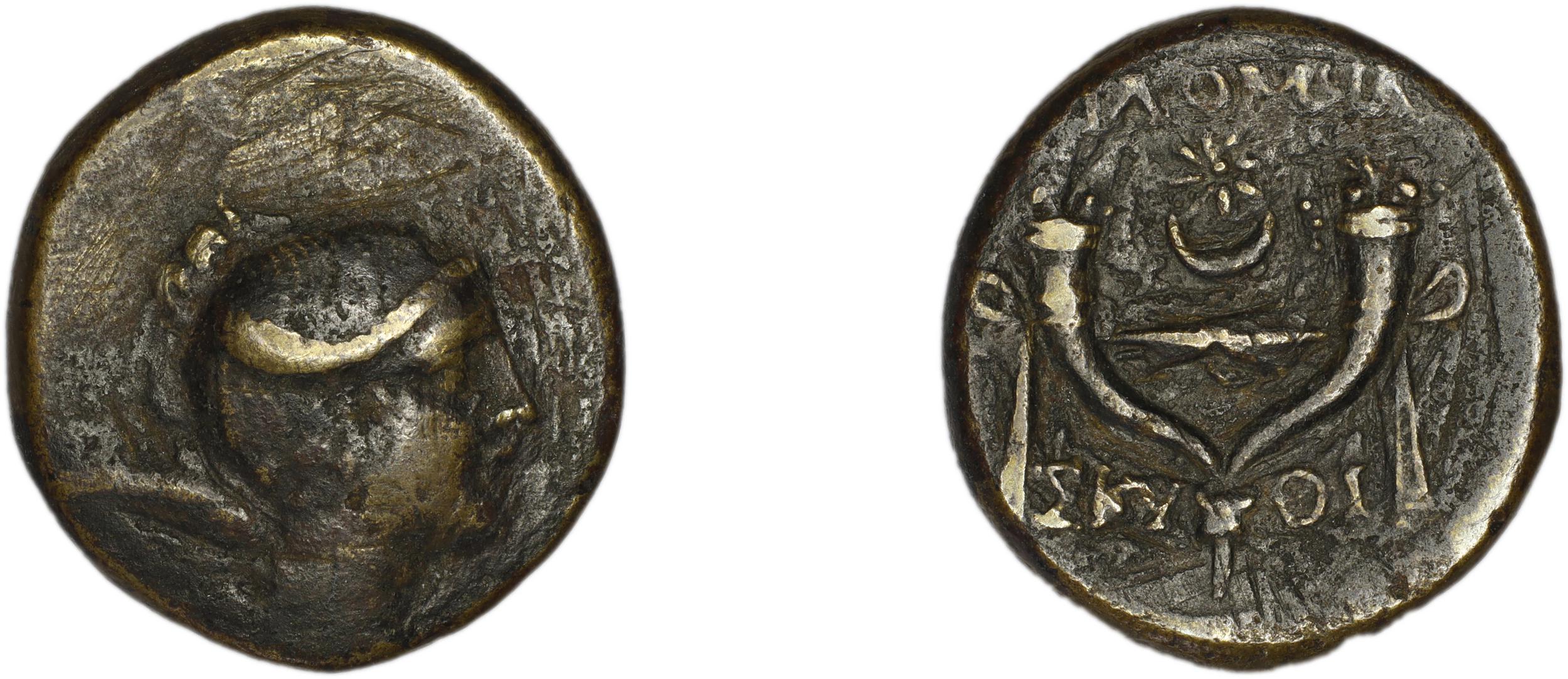 Philomelium BMC Philomelium 3-6, аверс, bm