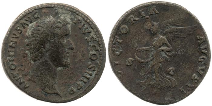 реверс RIC III Antoninus Pius 655