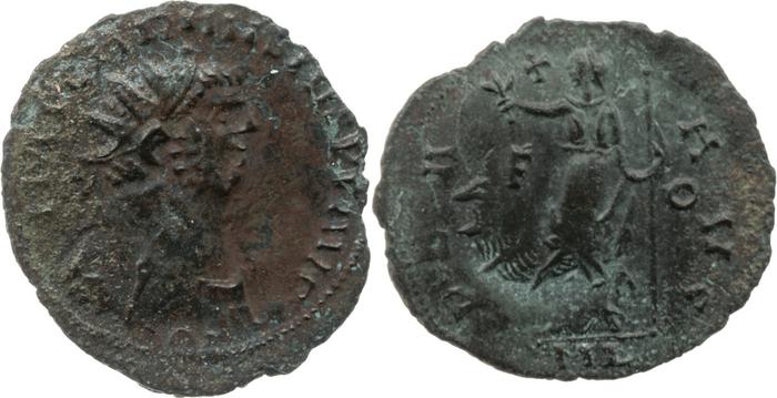 RIC V Carausius 101, реверс, bm