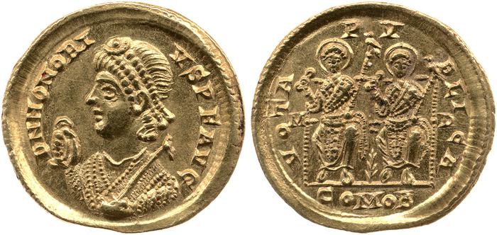 реверс RIC X Honorius 1207