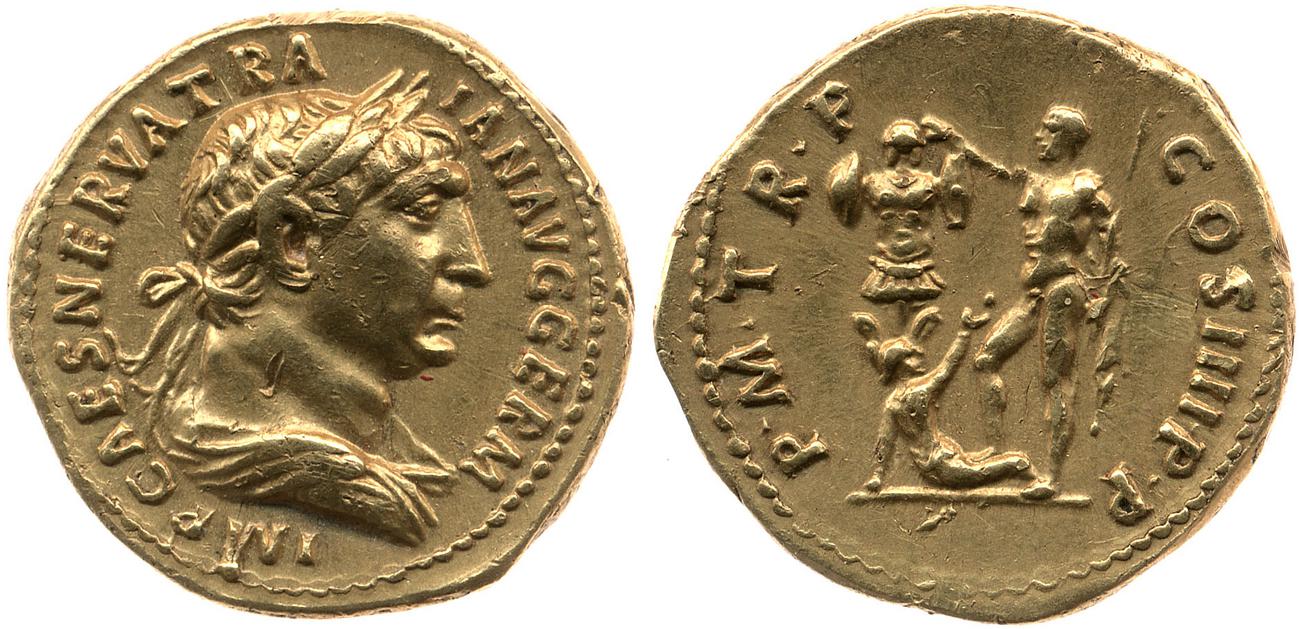 аверс RIC II Trajan 70
