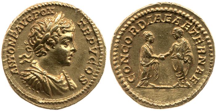 реверс RIC IV Caracalla 60