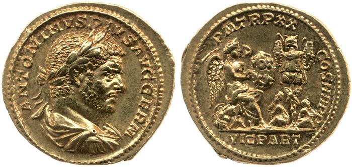 реверс RIC IV Caracalla 297A