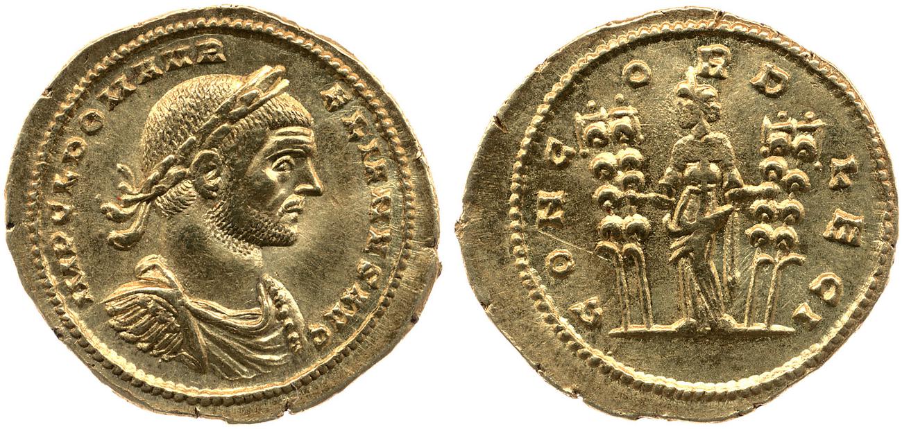 аверс RIC V Aurelian 10