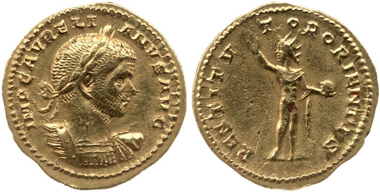 аверс RIC V Aurelian 374