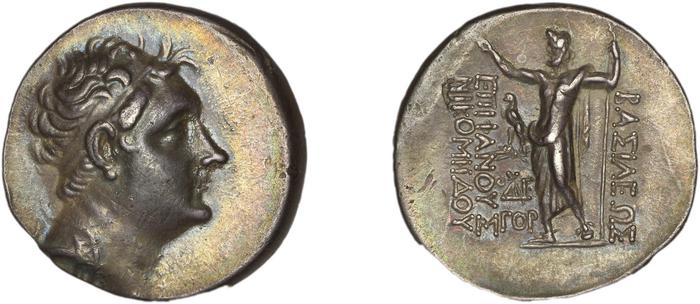Nicomedes II of Bithynia Bithynia Waddington 1908 40, реверс, bm