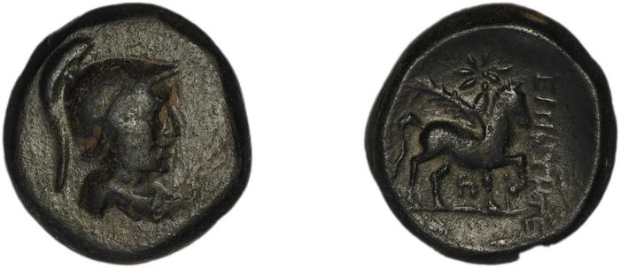 Epicteteis Aezanis BMC Epicteteis 1-3, 6-9, реверс, bm
