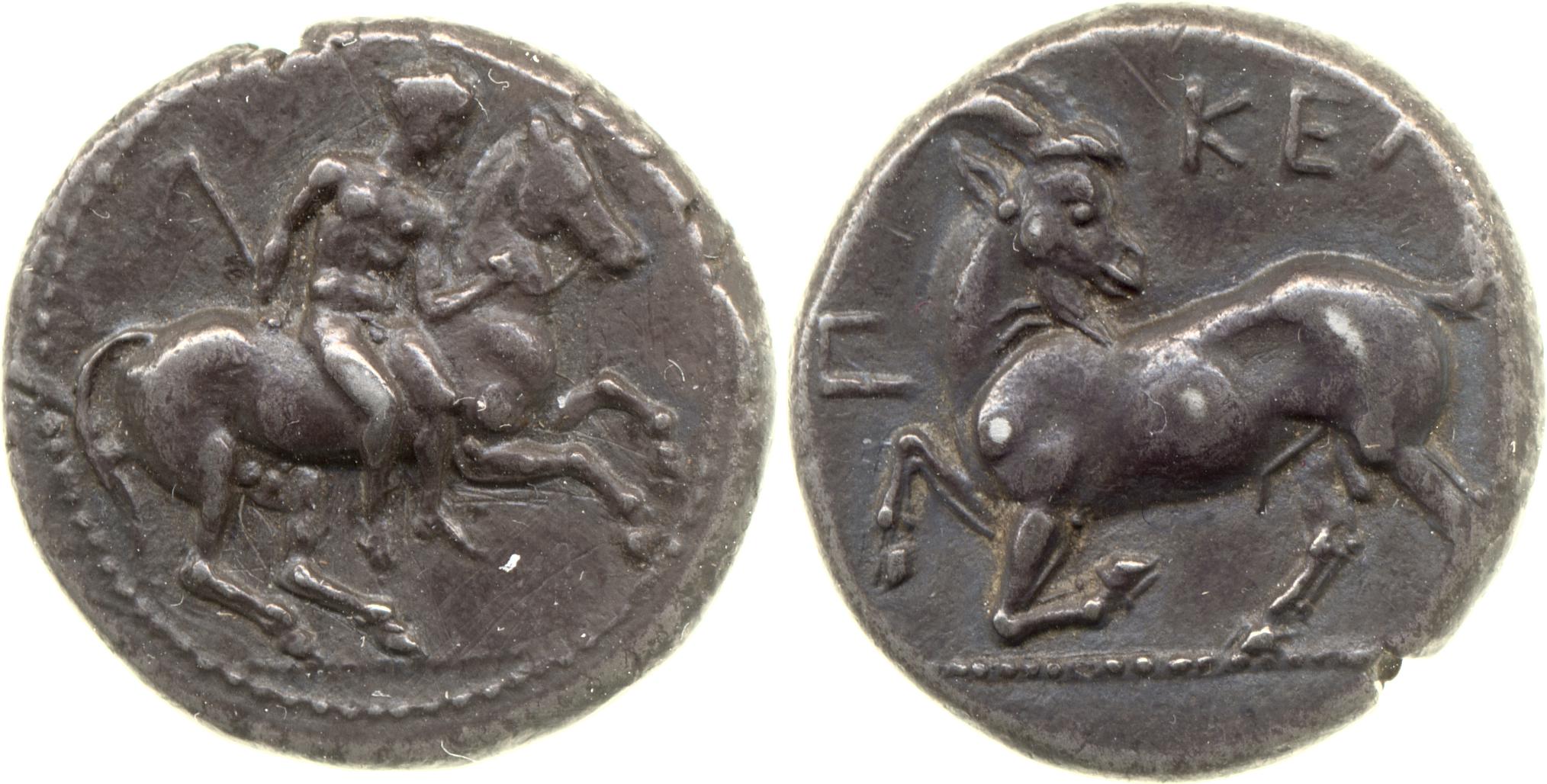 Celenderis SNG Copenhagen Celenderis 90-91, аверс, bm