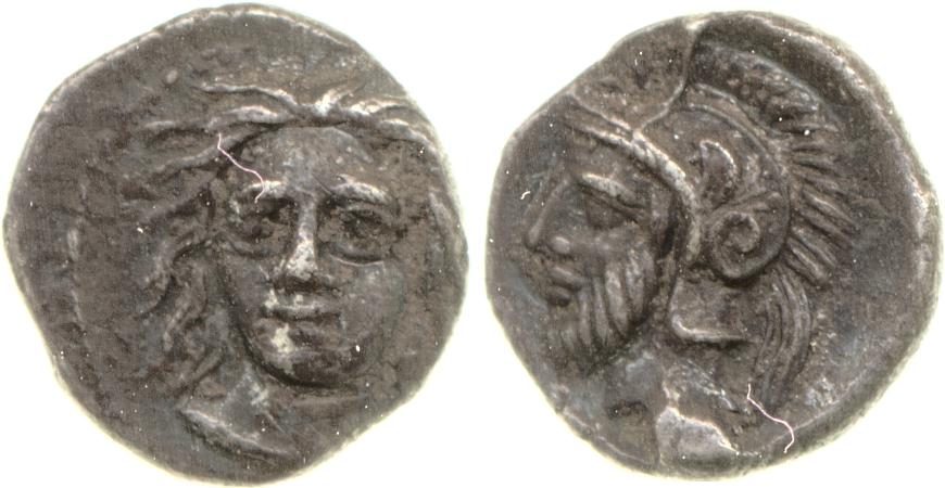 Pharnabazus Tarsus Moysey 1986 Issue 3, аверс, bm
