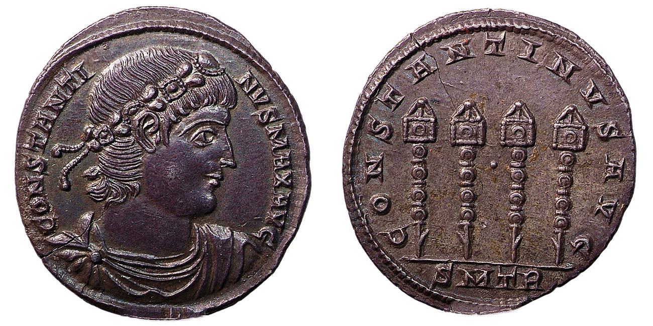 аверс RIC VII Treveri 580