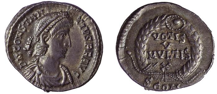 реверс RIC VII Arelate 262