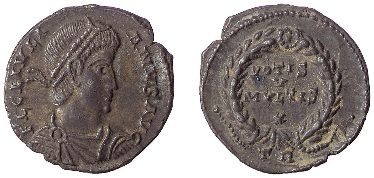 RIC VIII Treveri 364, аверс, bm
