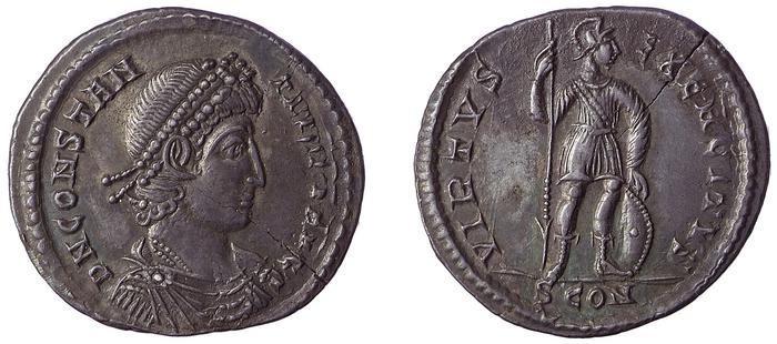 RIC VIII Arelate 250, реверс, bm