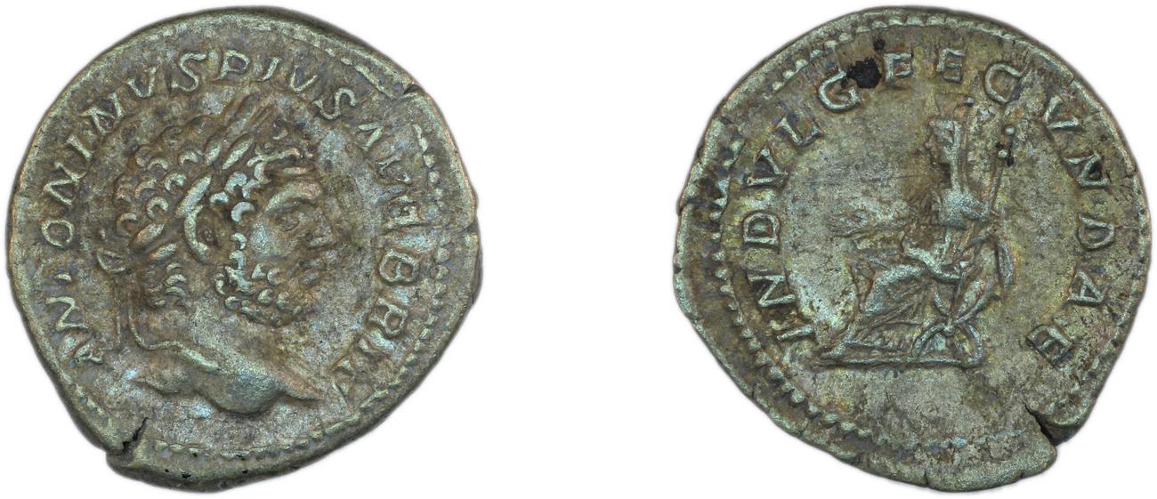 аверс RIC IV Caracalla 214