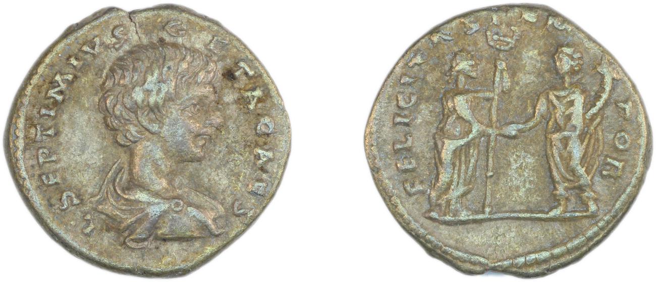 RIC IV Geta 94, аверс, bm