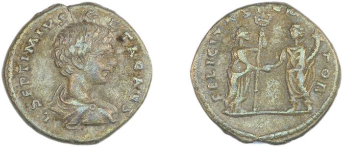 RIC IV Geta 94, реверс, bm