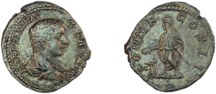 RIC IV Geta 62B, реверс, bm