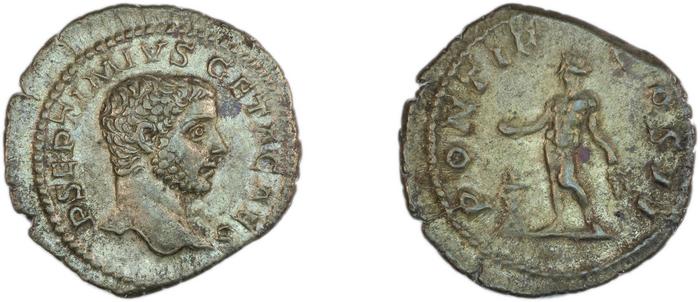 RIC IV Geta 59B, реверс, bm