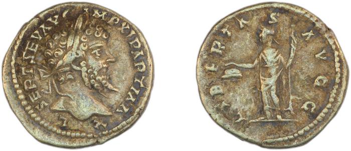 RIC IV Septimius Severus 507, реверс, bm