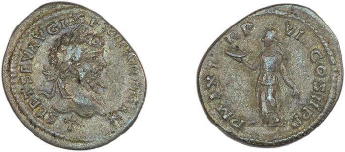 RIC IV Septimius Severus 511A, реверс, bm