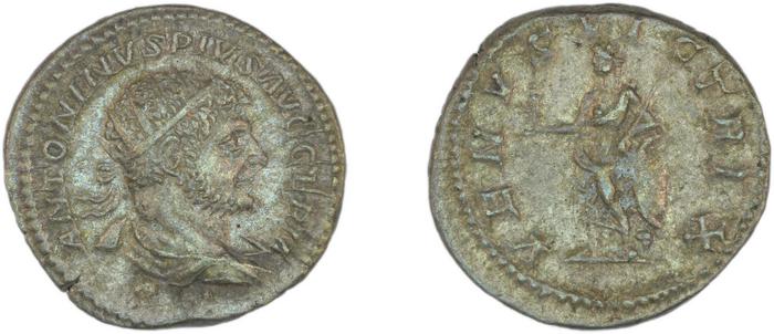 RIC IV Caracalla 311D, реверс, bm