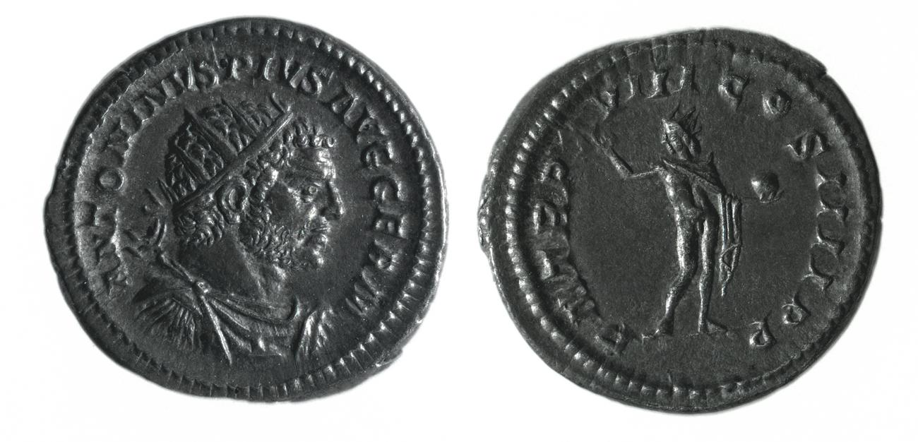 RIC IV Caracalla 264C, аверс, bm