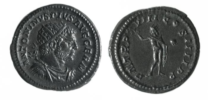 RIC IV Caracalla 264C, реверс, bm