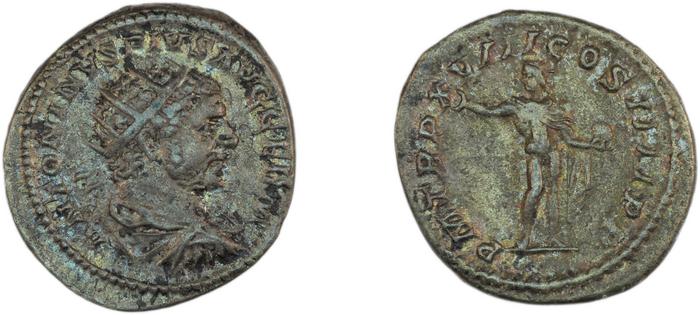 RIC IV Caracalla 264C, реверс, bm