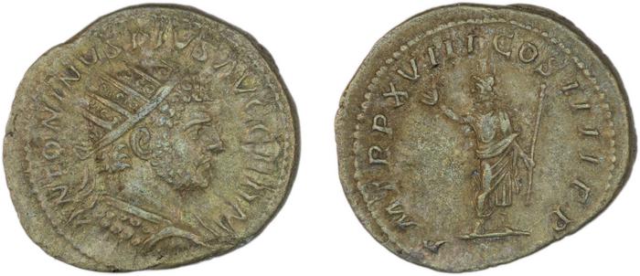 RIC IV Caracalla 263D, реверс, bm