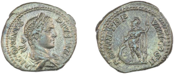 реверс RIC IV Caracalla 83b