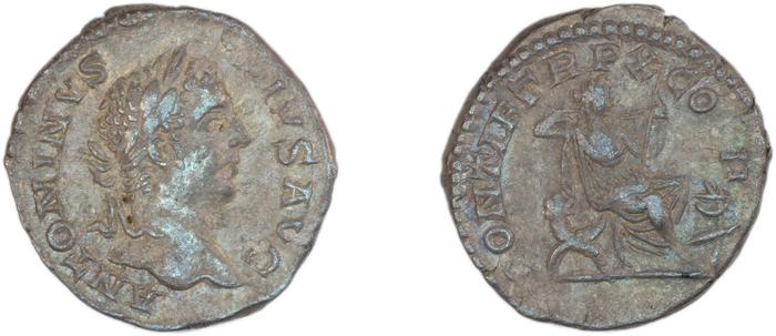 RIC IV Caracalla 92, реверс, bm