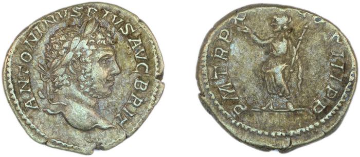 реверс RIC IV Caracalla 194