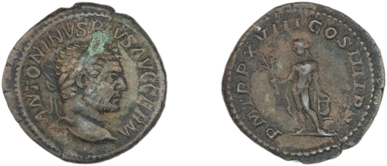 RIC IV Caracalla 254, аверс, bm