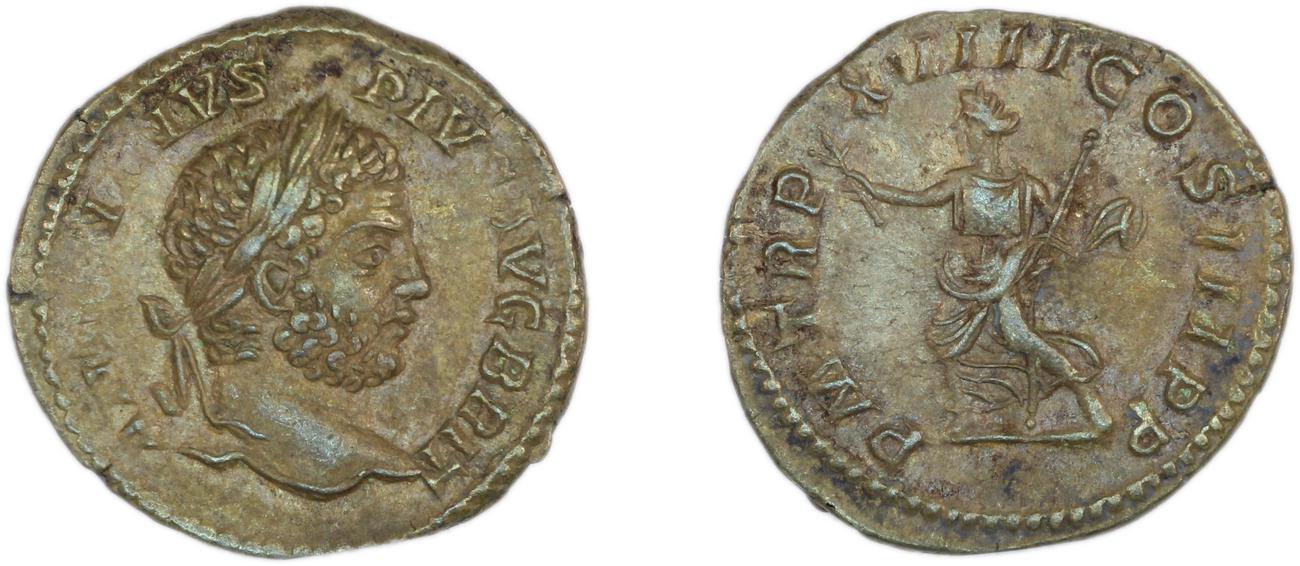 RIC IV Caracalla 184, аверс, bm