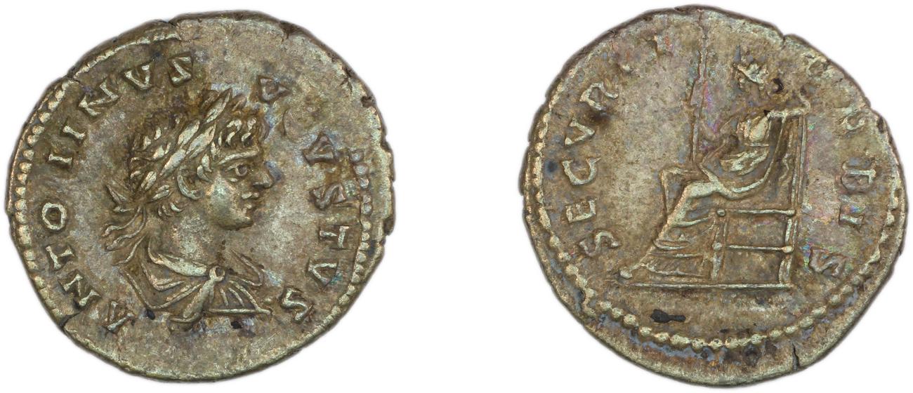 RIC IV Caracalla 351B, аверс, bm