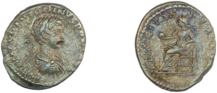 RIC IV Caracalla 332, реверс, bm