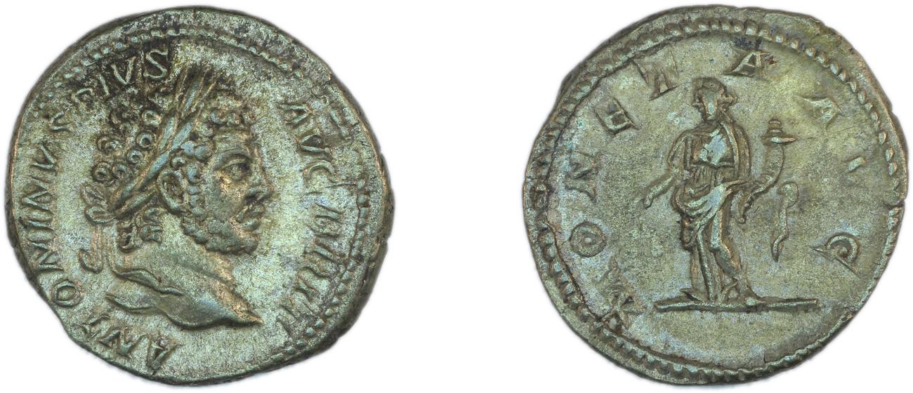 RIC IV Caracalla 224, аверс, bm