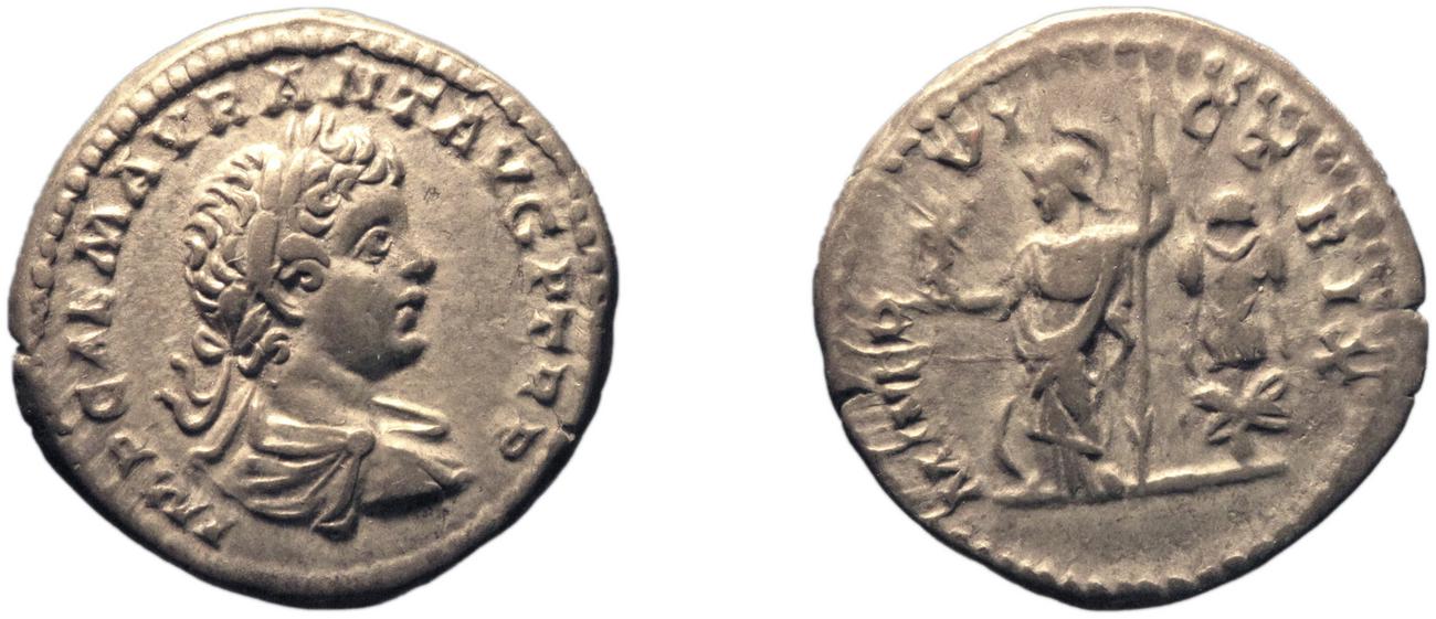 аверс RIC IV Caracalla 25A