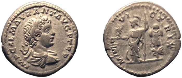 реверс RIC IV Caracalla 25A