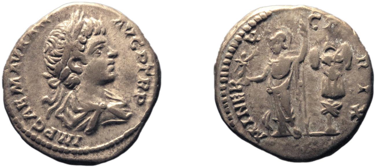 RIC IV Caracalla 25A, аверс, bm