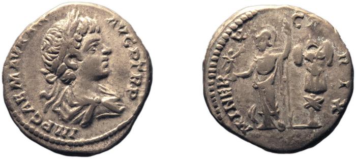 RIC IV Caracalla 25A, реверс, bm