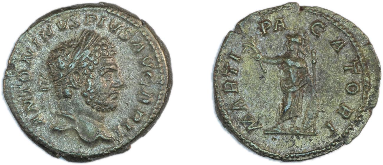 RIC IV Caracalla 222, аверс, bm