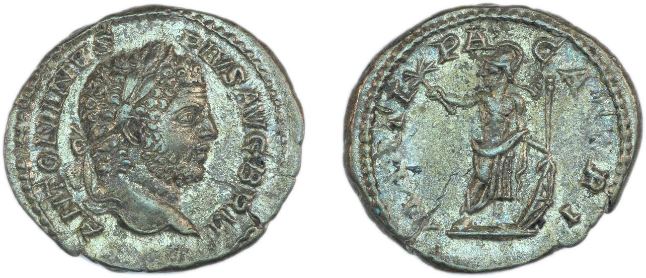 RIC IV Caracalla 222, аверс, bm