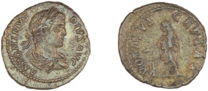 RIC IV Caracalla 150, реверс, bm