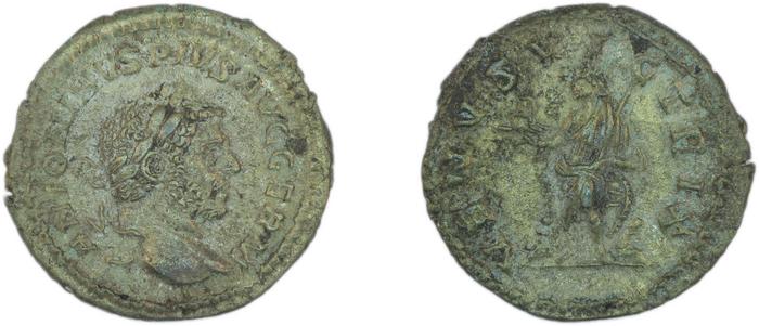 RIC IV Caracalla 312D, реверс, bm