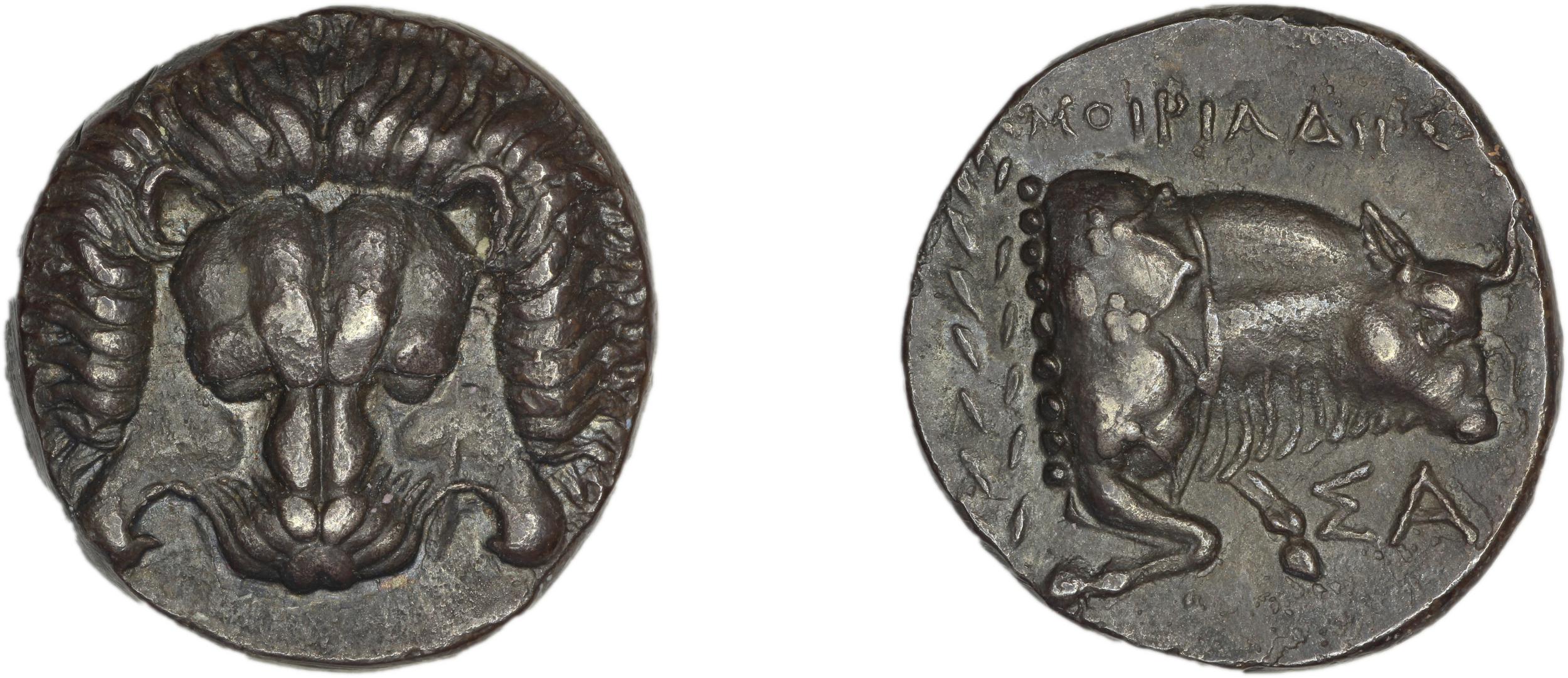 Samos Barron 1966 Class X tetradrachms, аверс, bm